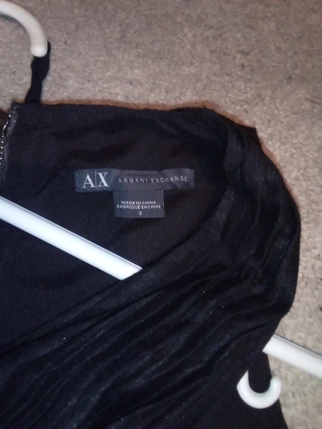 Armani Exchange Black Sleeveless Dress Size S - photo 3