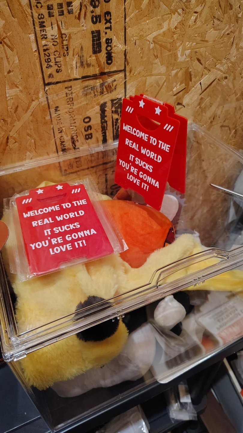 Welcome to the Real World Signs (Set of 2)