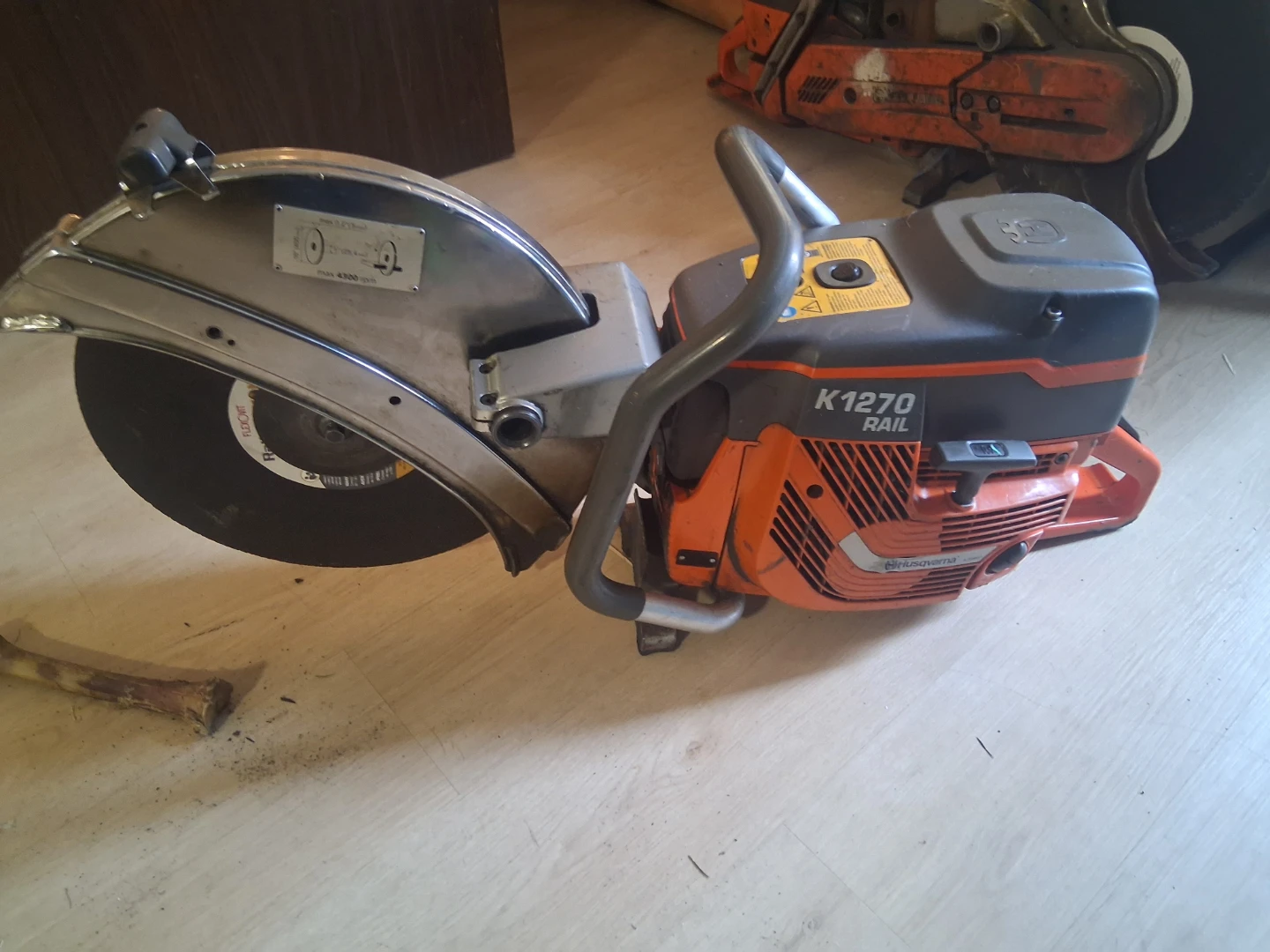 Husqvarna K1270 Rail Cut-Off Saw - photo 2