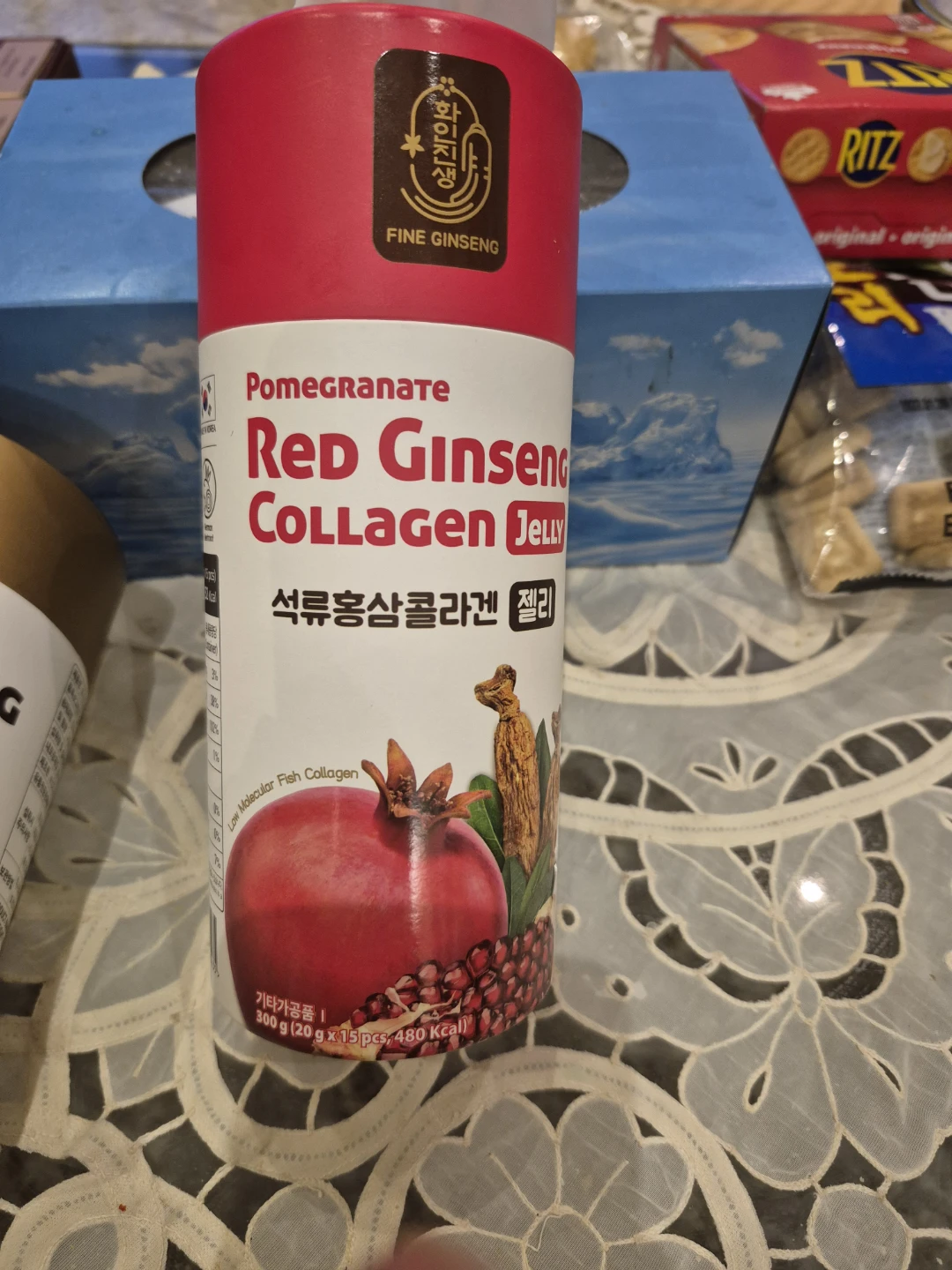 Red Ginseng Pomegranate Collagen Jelly - Fine Ginseng