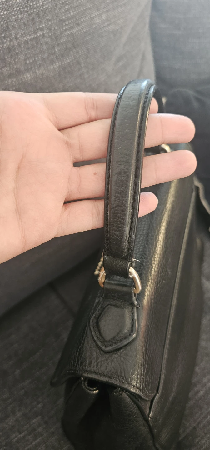 Coccinelle Black genuine Leather Handbag - photo 3