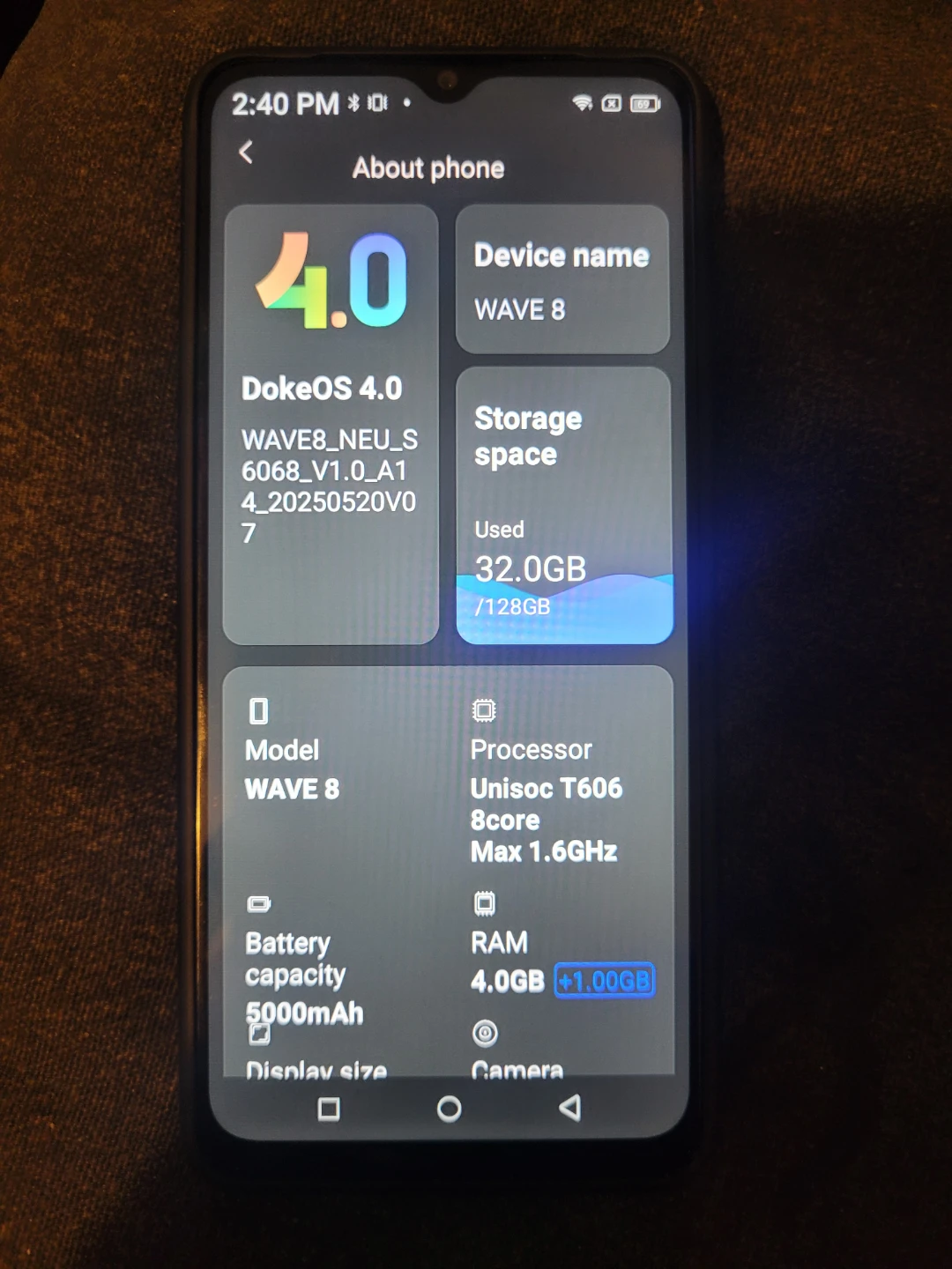 Blackview Wave 8 4GB RAM Smartphone - photo 3