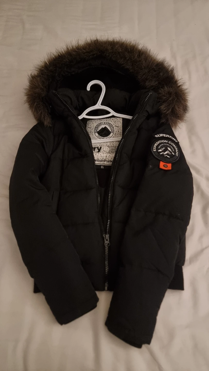 Superdry Expedition Mountain Parka Black XS-S