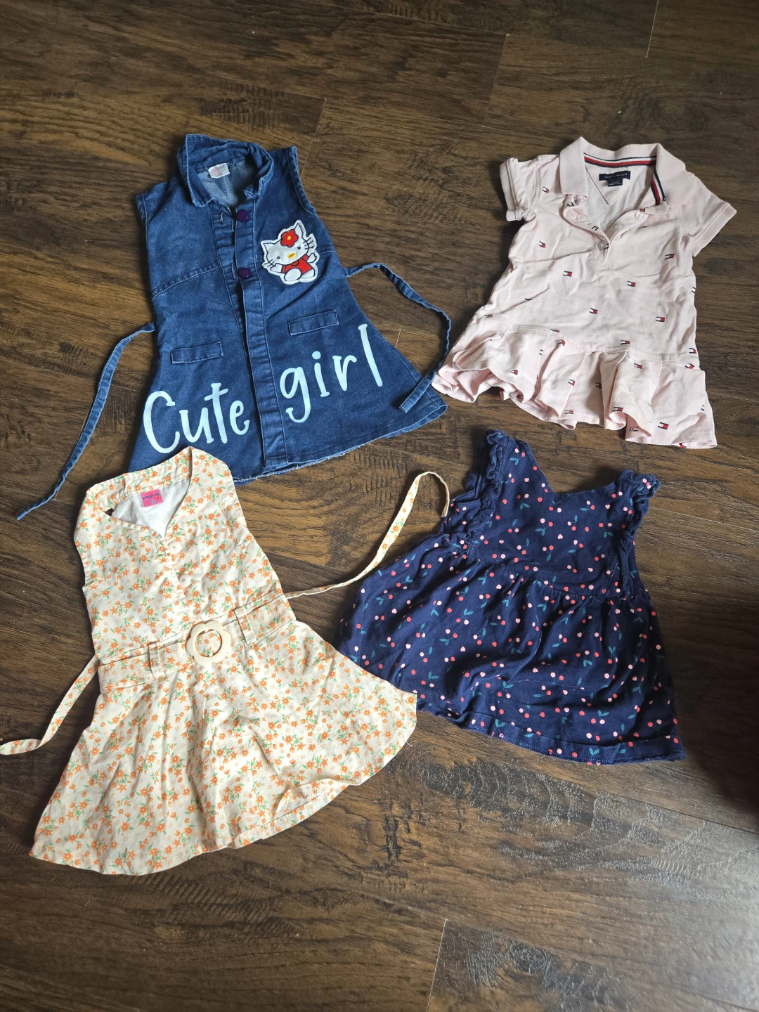 Bundle of 4 Girls' Dresses