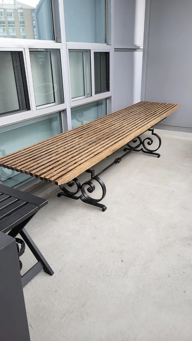 Custom Outdoor Bench - photo 3