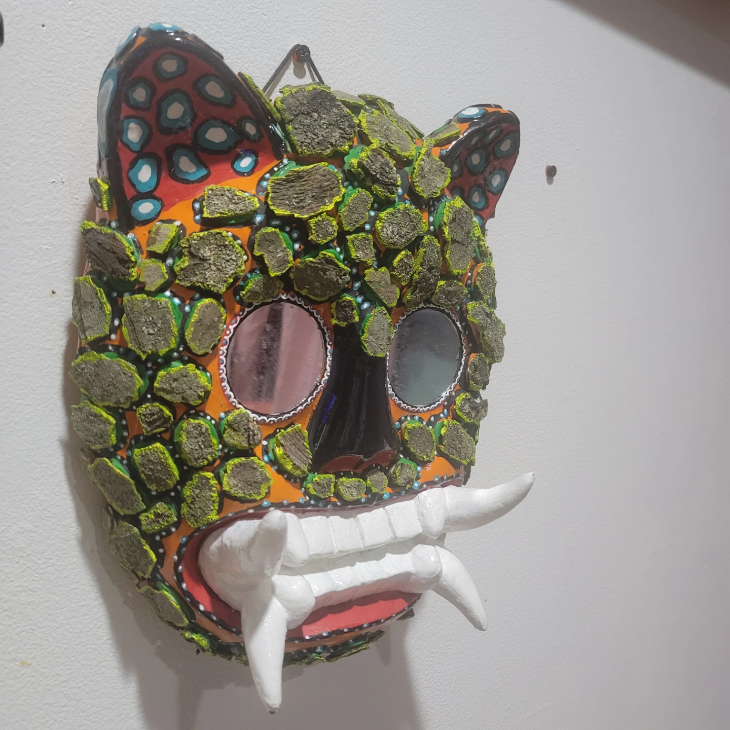 Decorative mexican Art Mask with Mirrors - photo 4