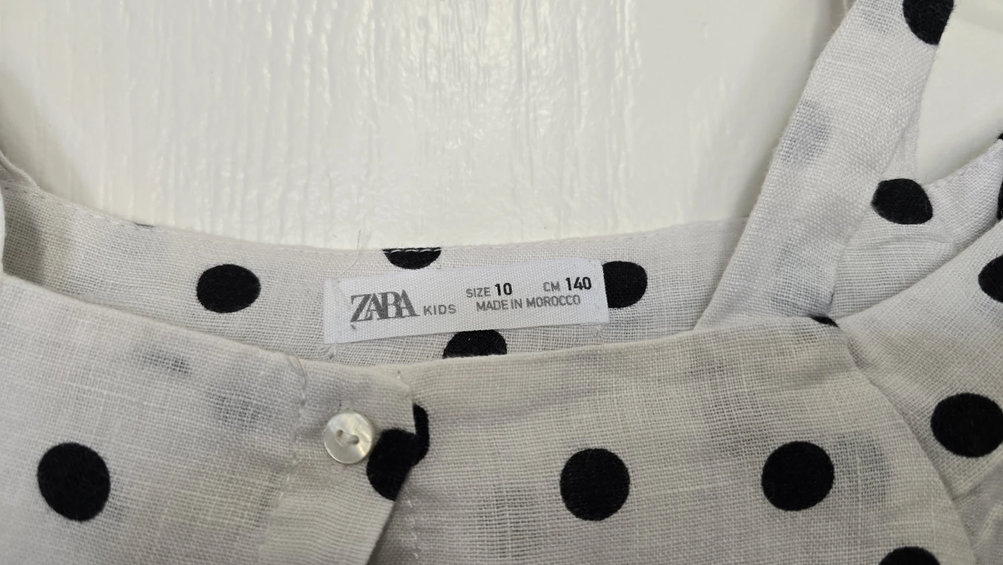 Zara Kids Polka Dot Blouse - Size 10years - photo 2