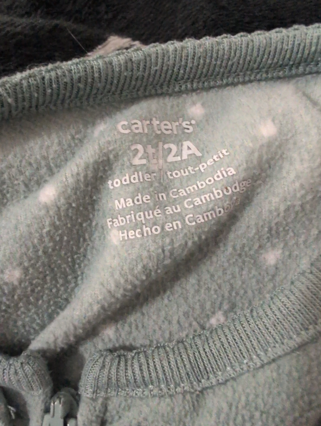 Carter's Unicorn Fleece Sleepsuit - Toddler 2T - photo 3