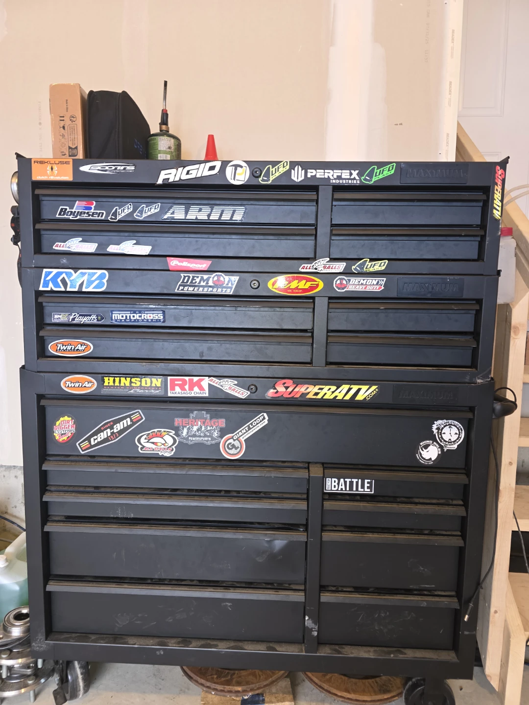 Black 17-drawer Rolling Tool Chest - photo 5