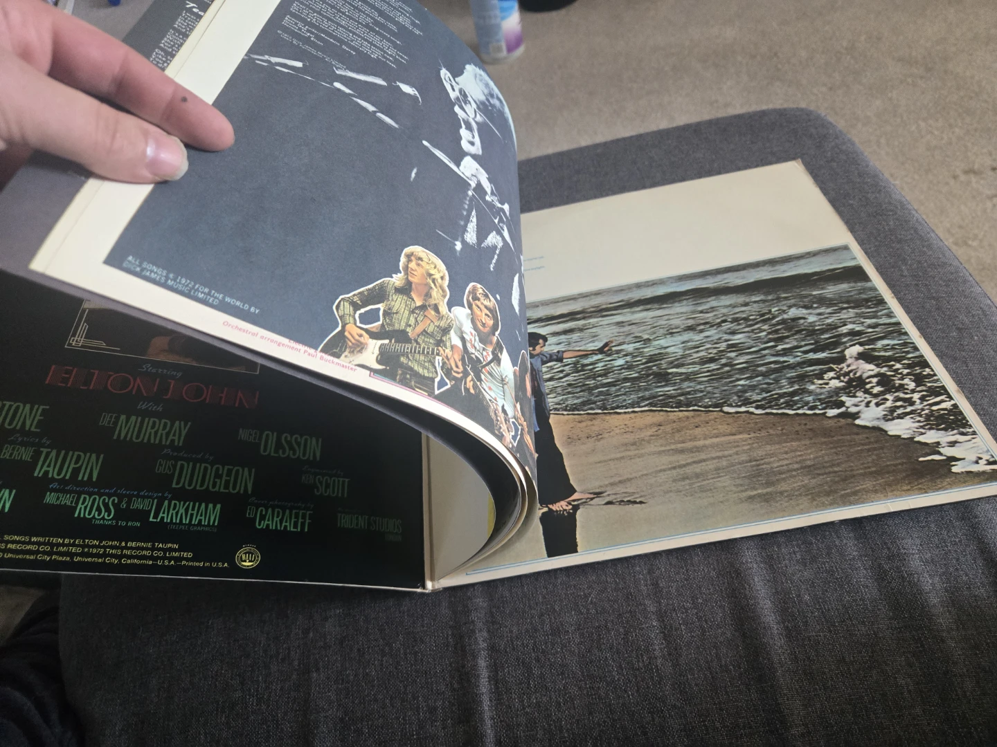 Elton John I'm Only The Piano Player Vinyl Record - photo 3