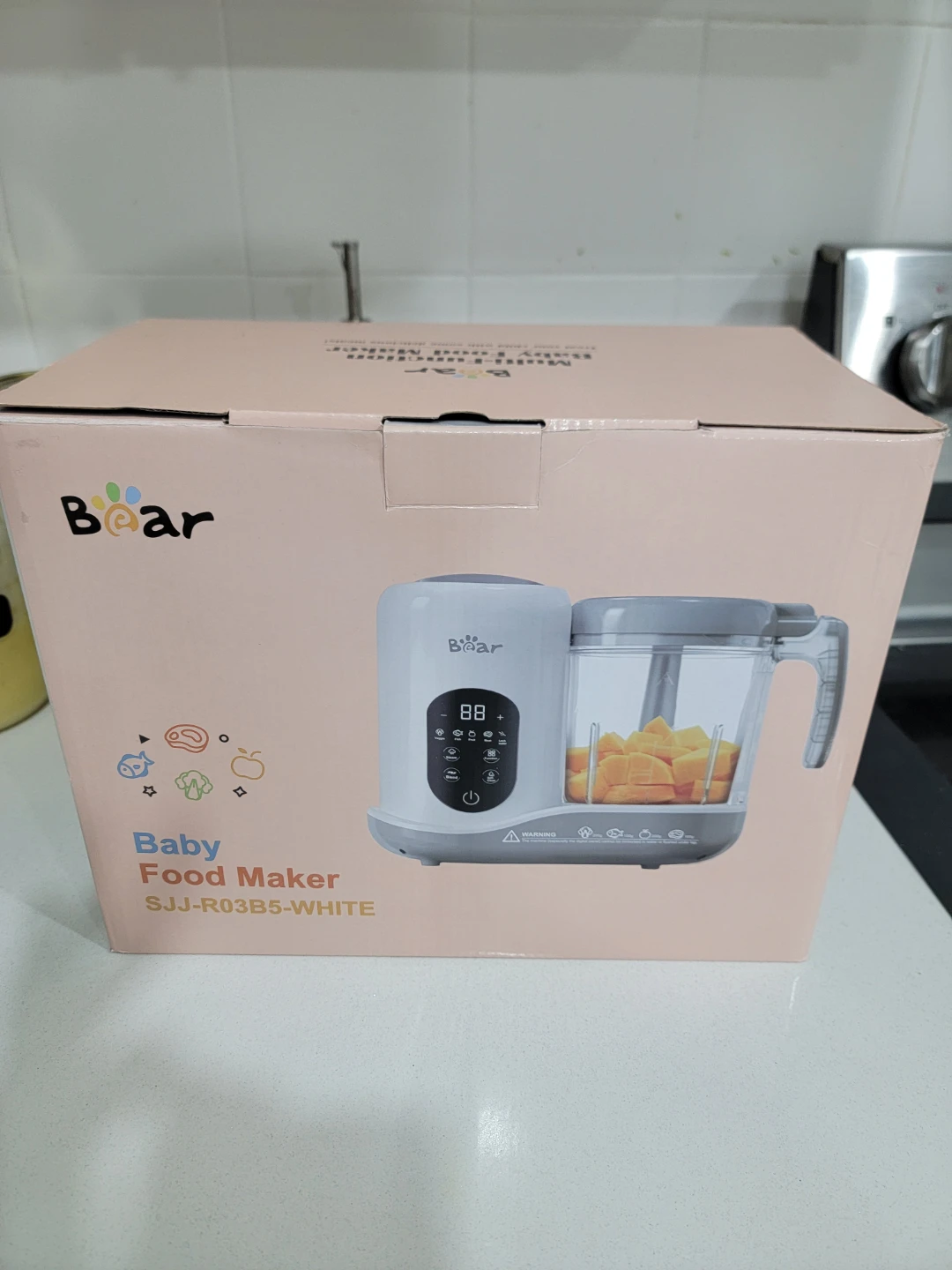 Bear Baby Food Maker SJJ-R03B5 White - photo 2