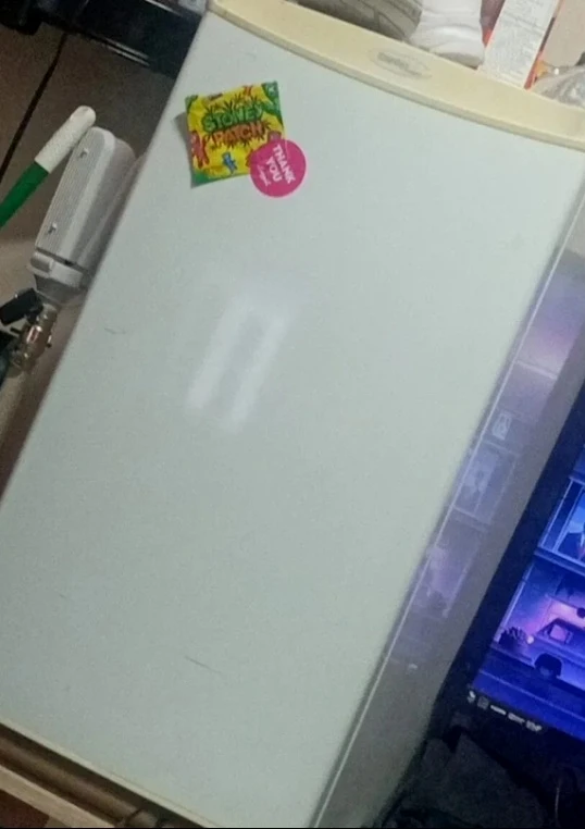 White Mini Fridge
