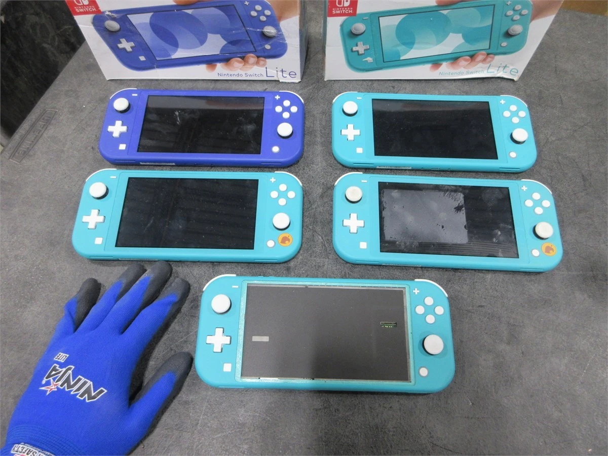 5 Slavage units - Nintendo Switch Lite Handheld Console