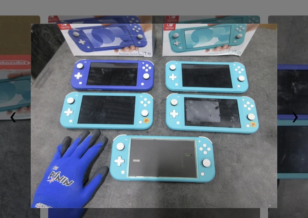 5 Slavage units - Nintendo Switch Lite Handheld Console - photo 3
