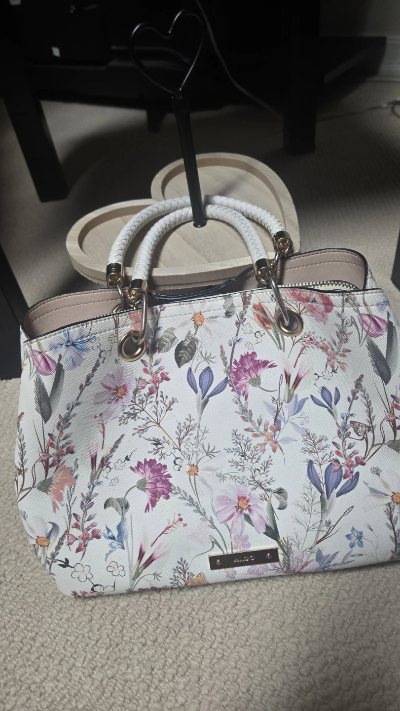 ALDO Floral Satchel Handbag - photo 3