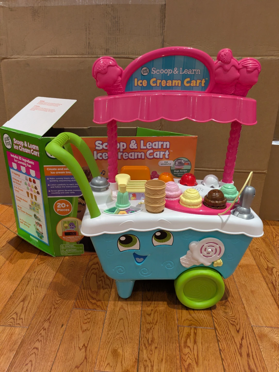 LeapFrog Scoop & Learn Ice Cream Cart