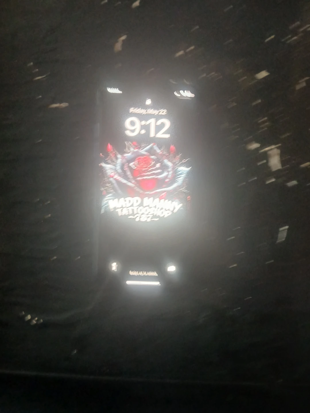 Unlocked iPhone XR with Red Protective Case