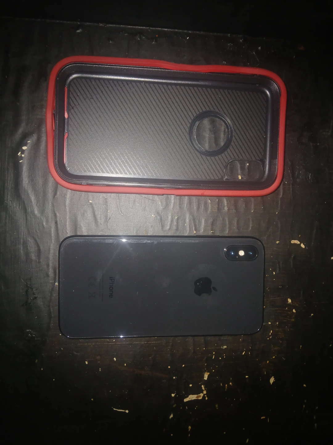 Unlocked iPhone XR with Red Protective Case - photo 4