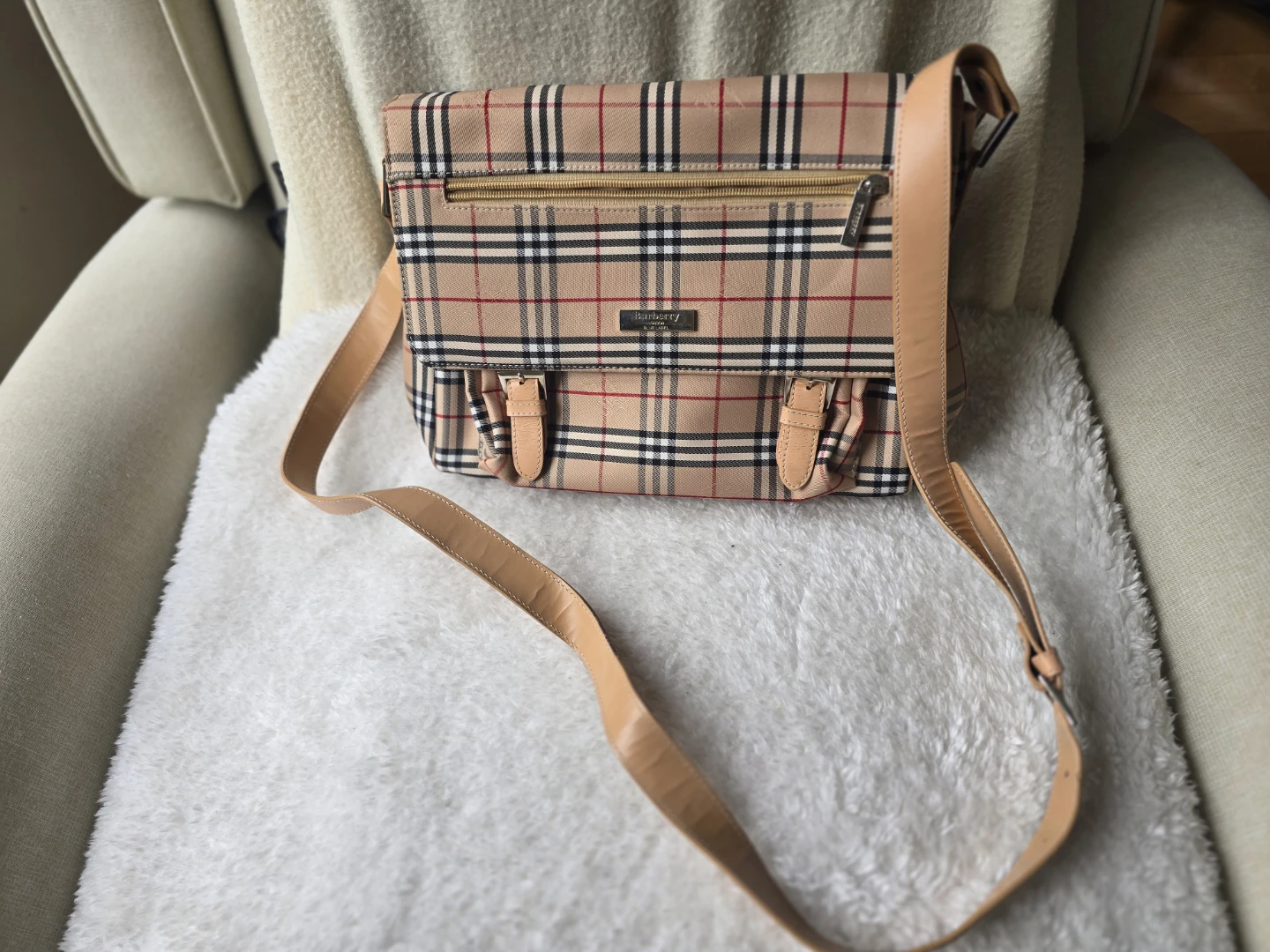 Burberry London Blue Label Nova Check Shoulder Bag - photo 4