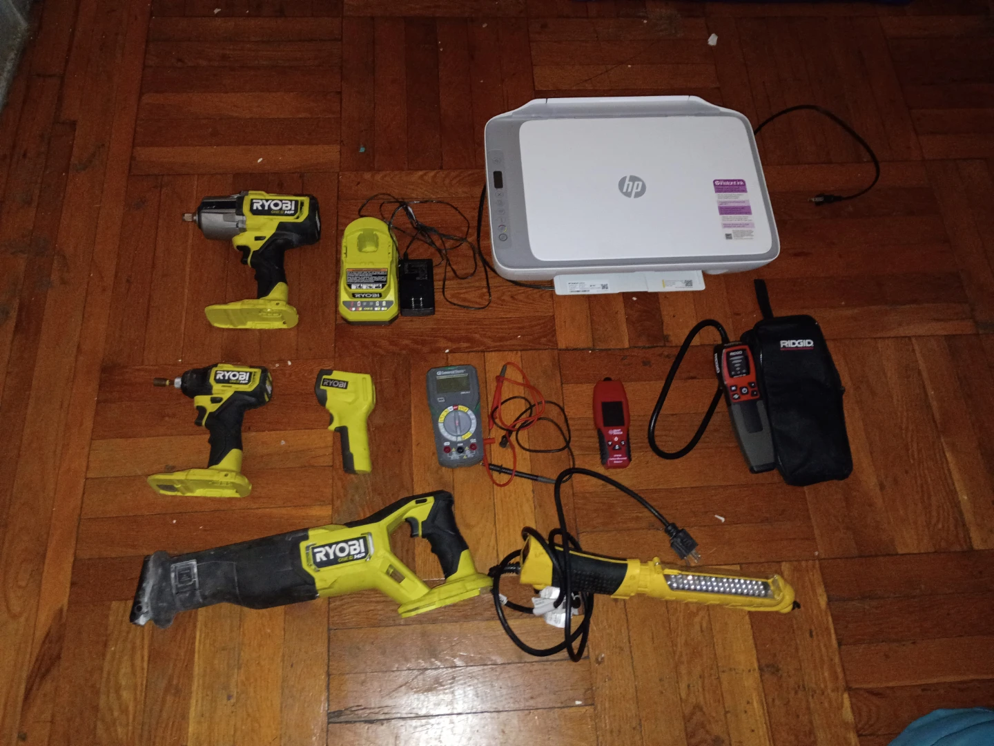 Ryobi Power Tools and HP Printer