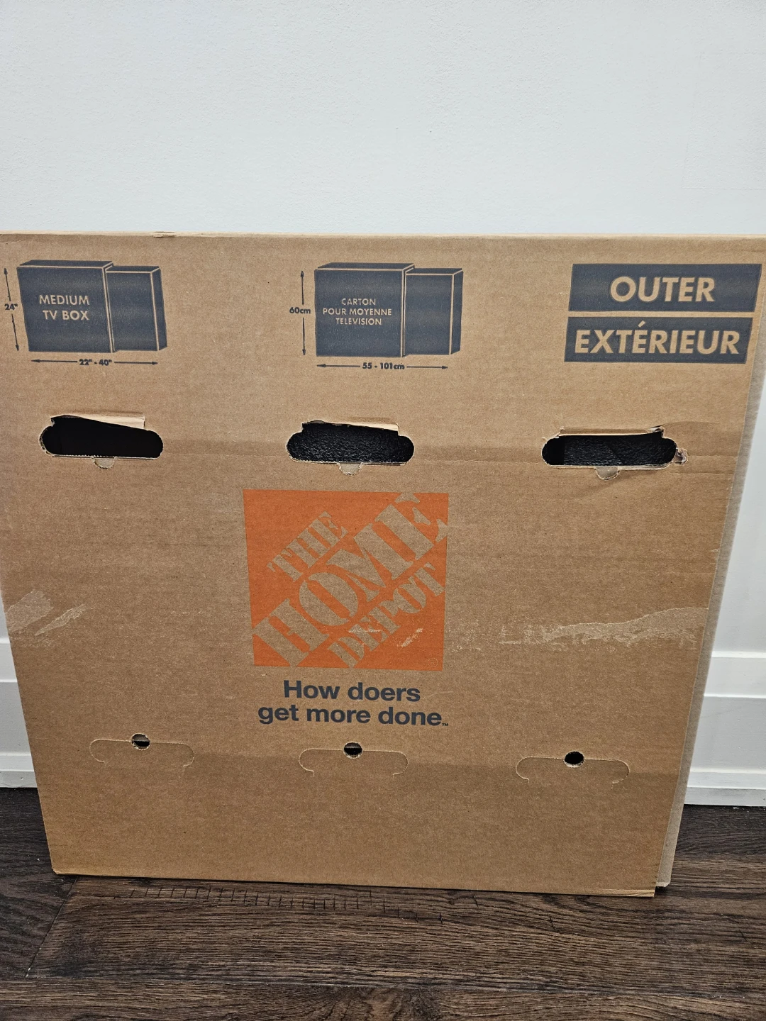 Medium TV Moving Box