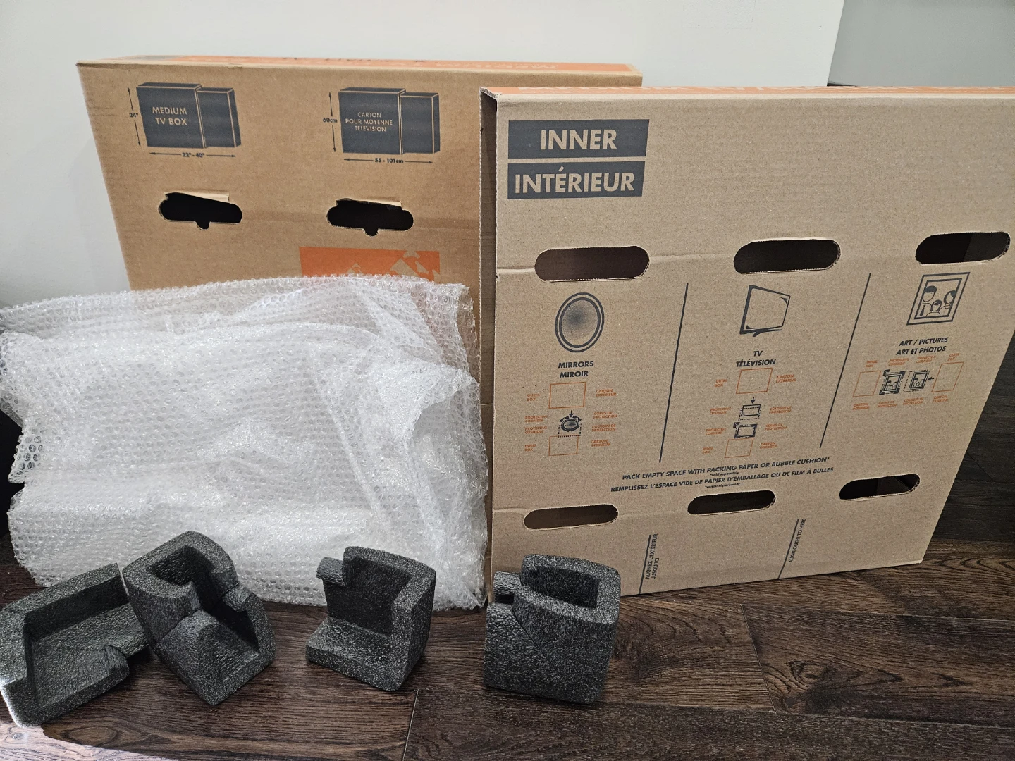 Medium TV Moving Box - photo 3