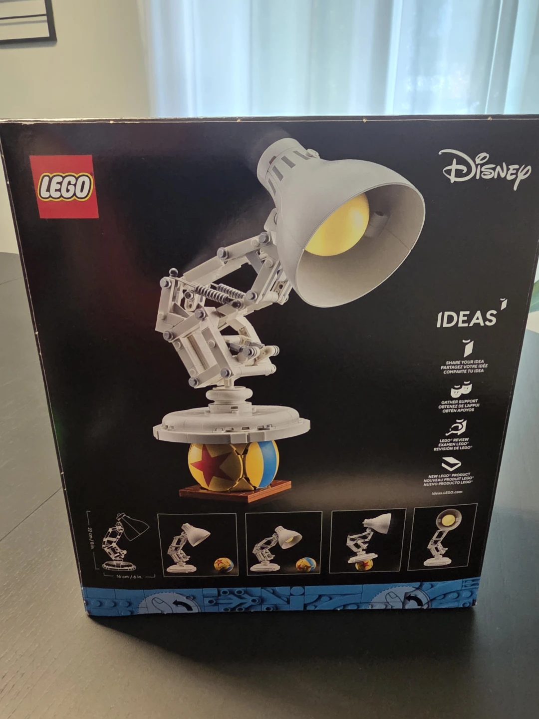 LEGO Ideas Disney Pixar Luxo Jr. Desk Lamp Set #21357 - photo 5