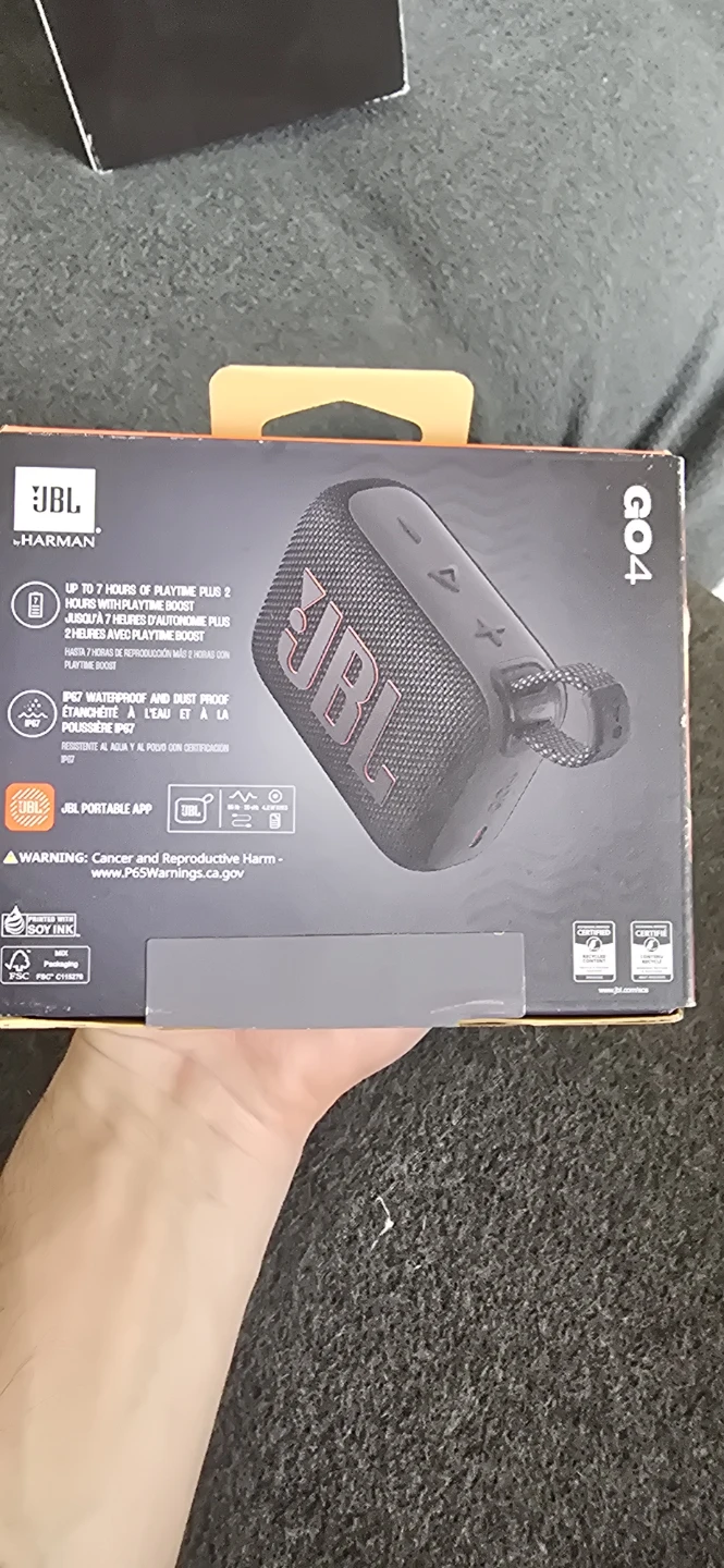 JBL GO4 Portable Bluetooth Speaker - photo 2