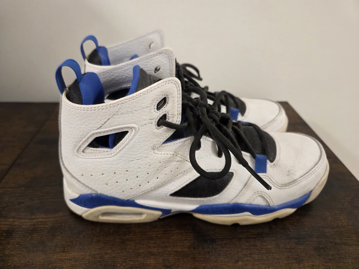 Nike Jordan Flight Club 91 Sneakers White/Blue/Black - photo 4