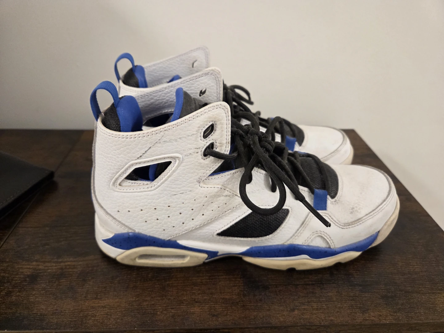 Nike Jordan Flight Club 91 Sneakers White/Blue/Black - photo 5