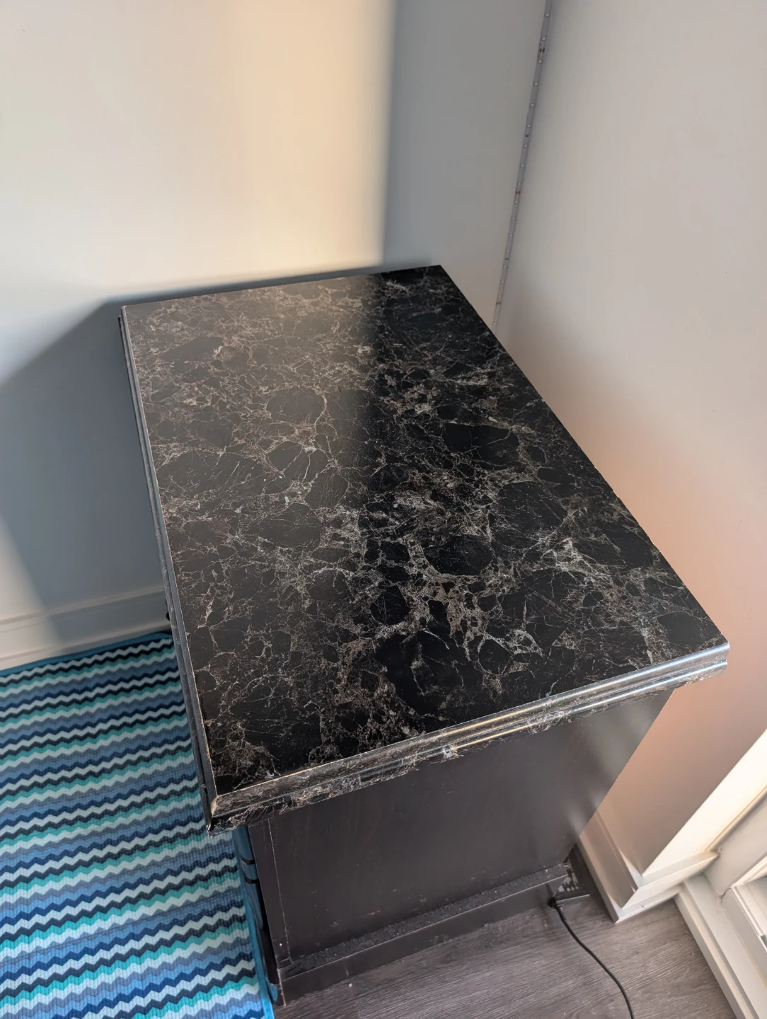 Storage table with Marble Top - photo 5