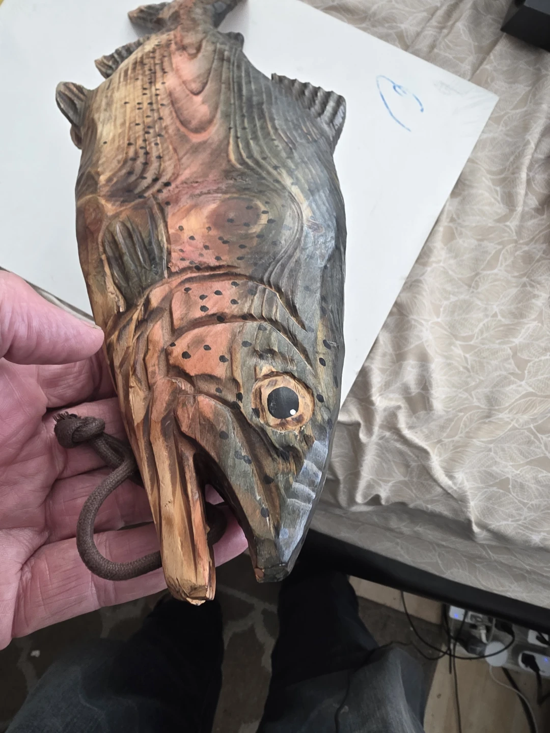 Wooden Fish Carving Tray - photo 2