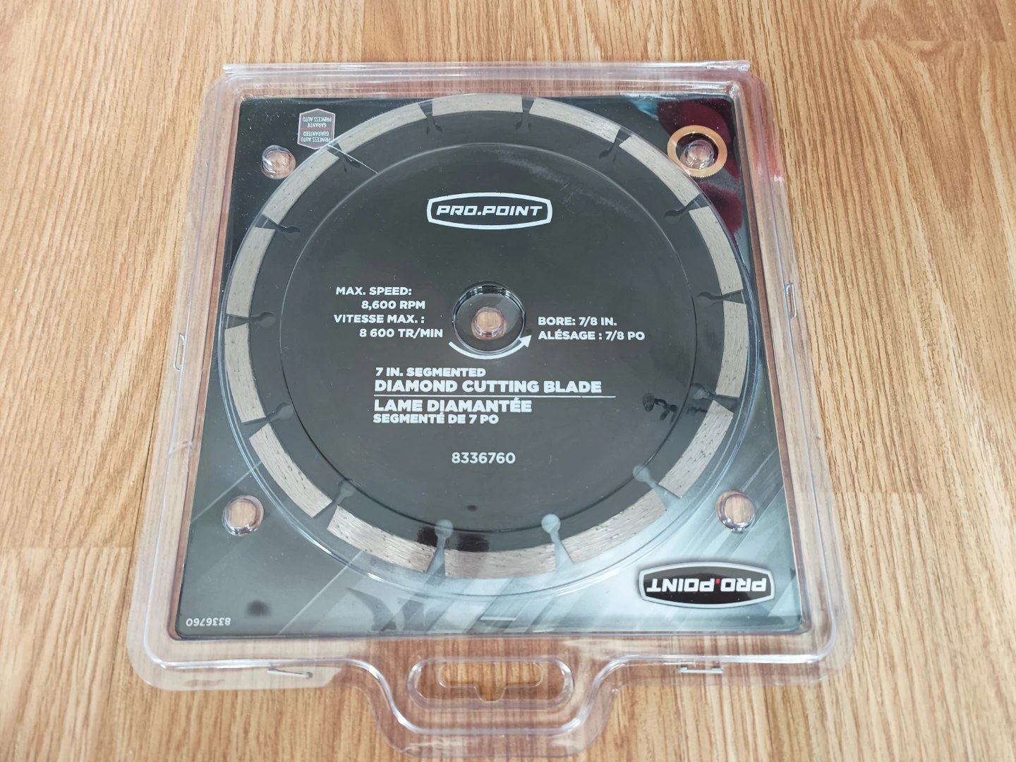 Propoint 7" Diamond Cutting Blade