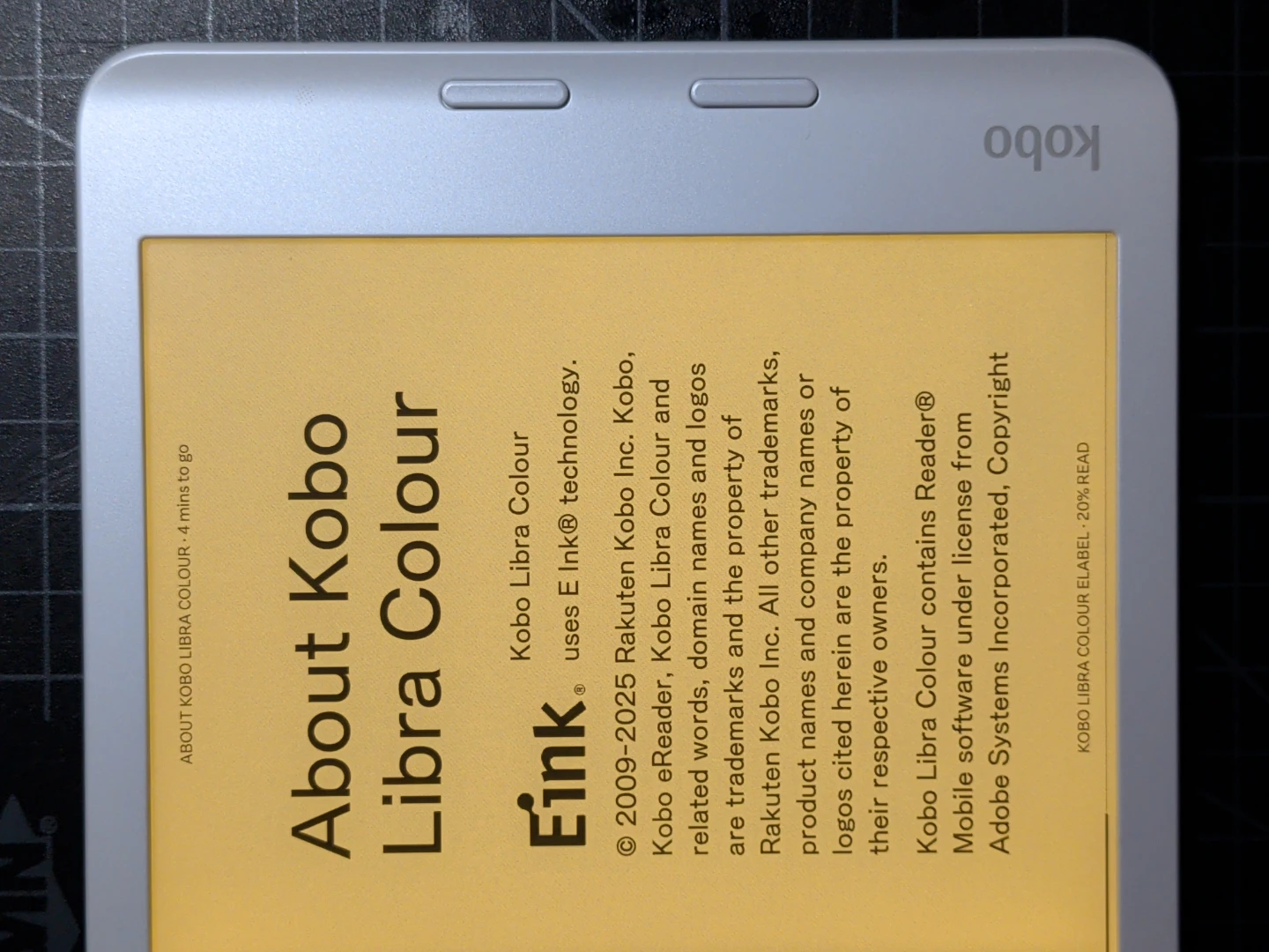 Rakuten Kobo Libra Colour E-Reader with Case - photo 3
