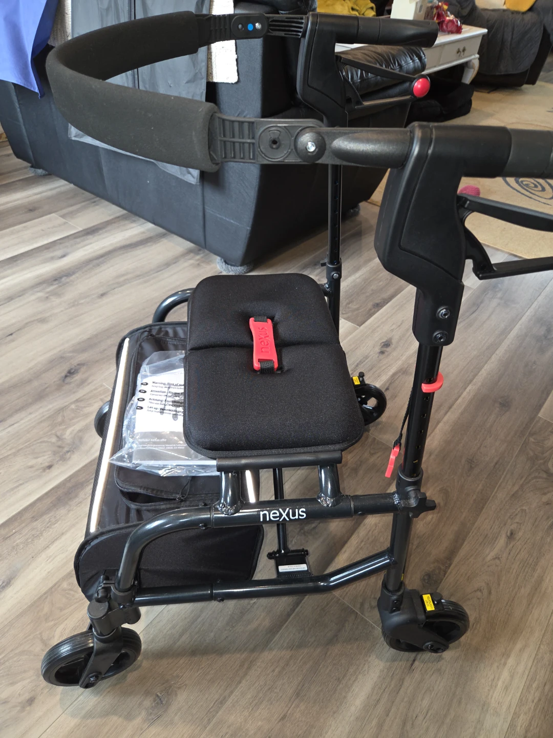 Nexus Folding Walker with Seat - photo 2