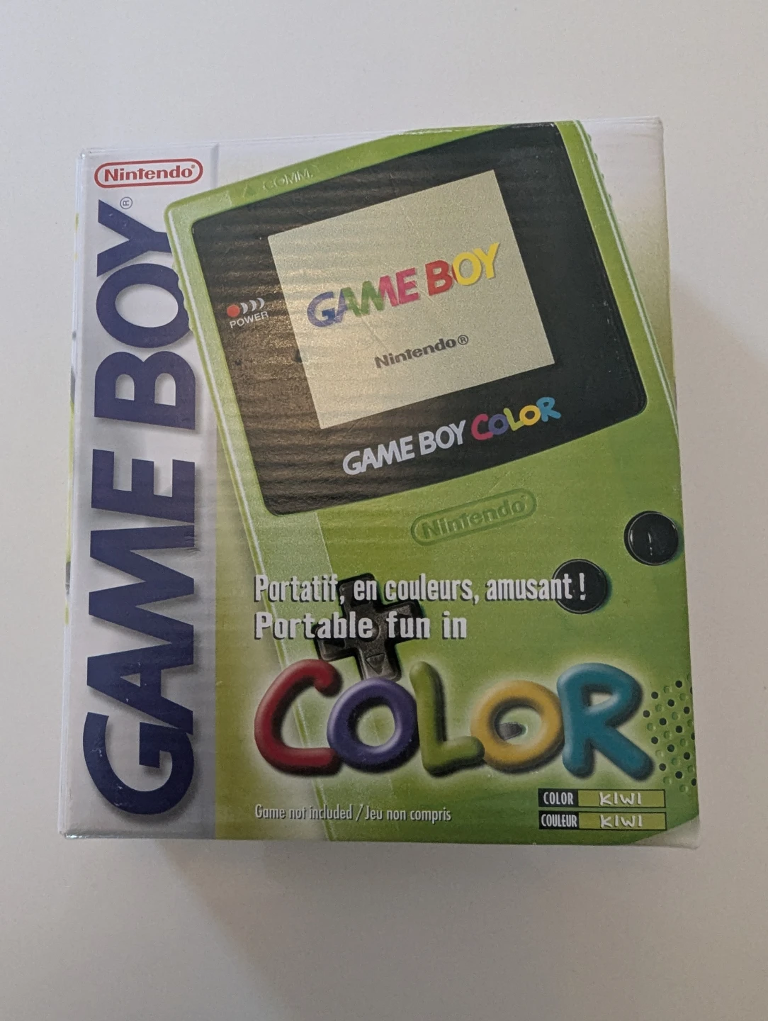 Gameboy color kiwi CIB - photo 3