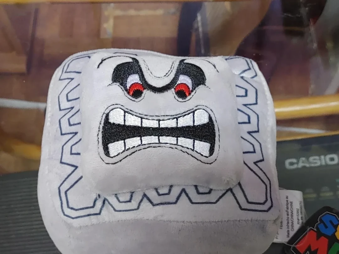 Super Mario Thwomp Plush