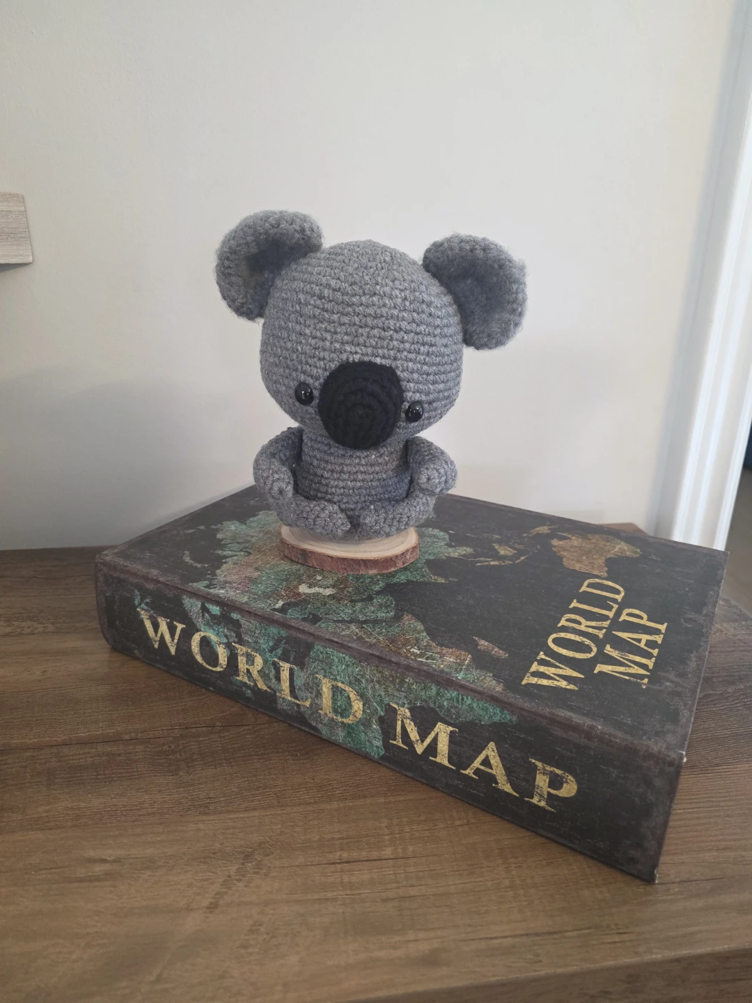 Handmade Crochet Koala Stuffed Toy - photo 2
