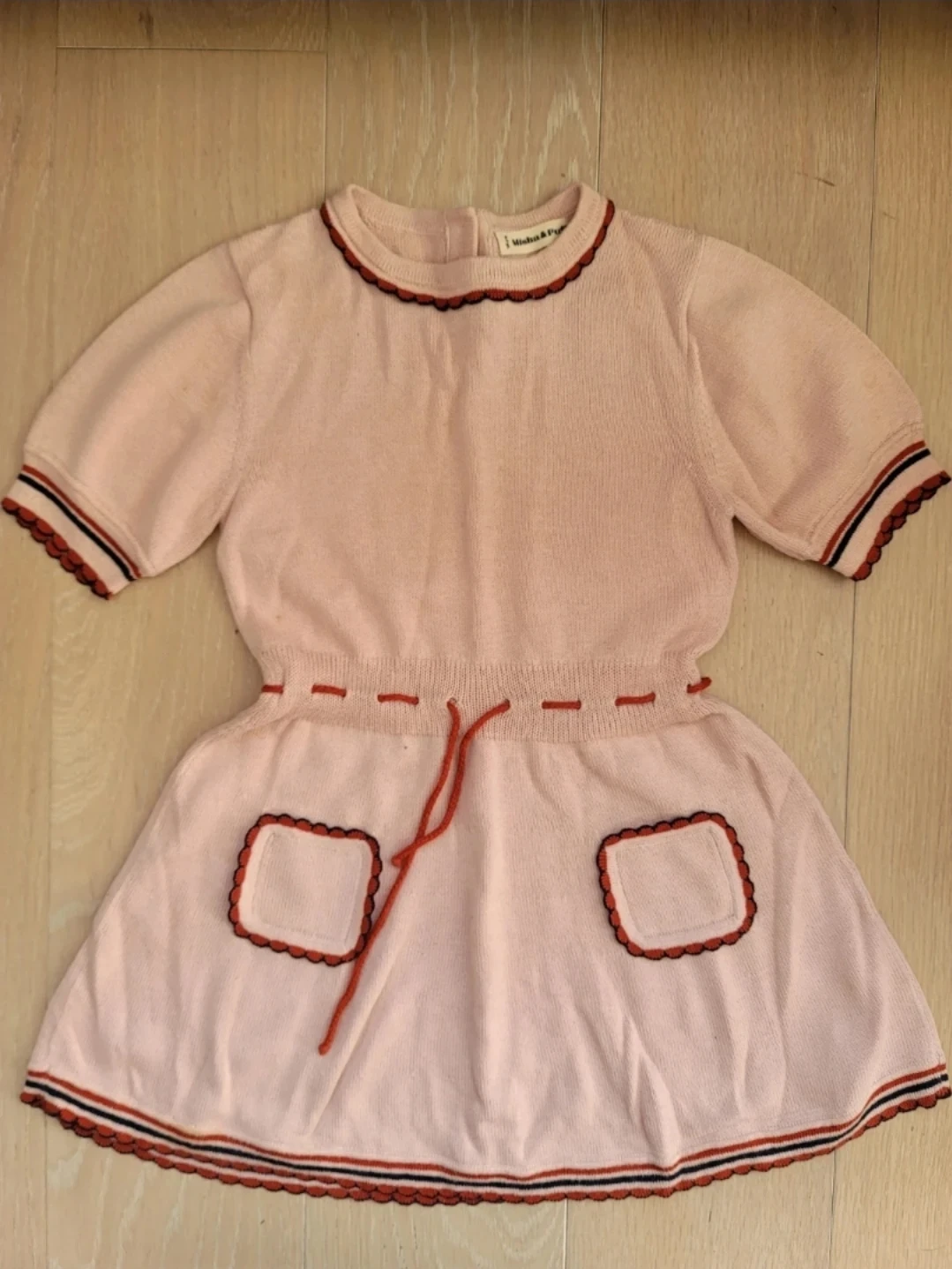 Misha & Puff Pink Knit Dress