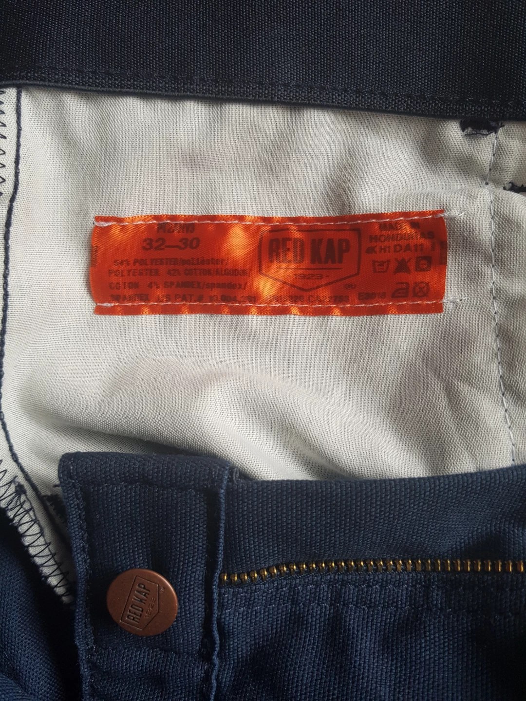 Red Kap Work Pants Size 32-30 - photo 3