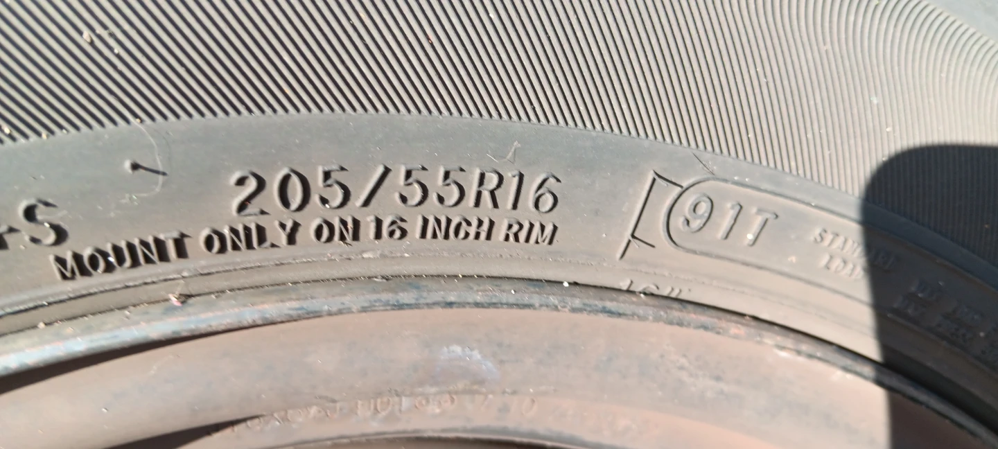 Motomaster Tire 205/55R16 (4 tires available) - photo 2