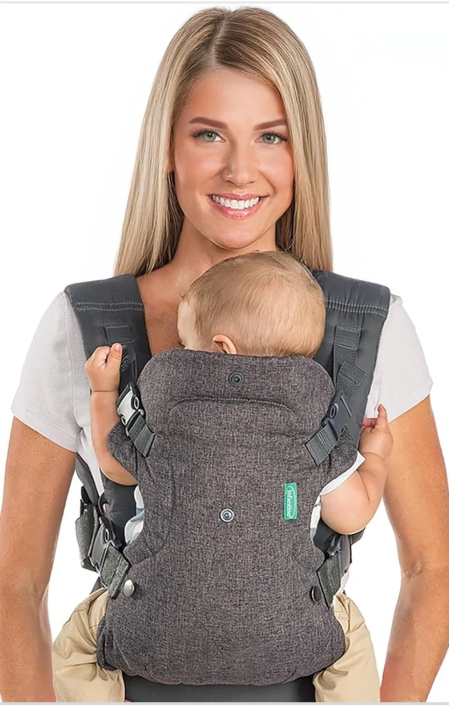 Infantino Flip 4-in-1 Convertible Baby Carrier - Gray