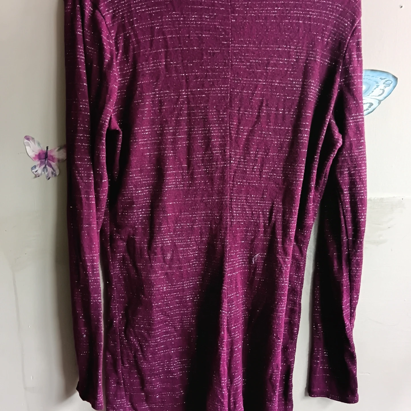 Velvet Heart sparkly long sleeve romper - photo 2