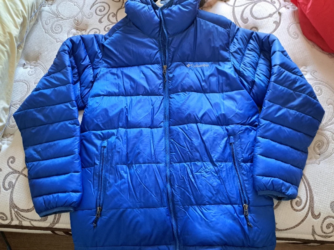 Columbia Blue Puffer Jacket