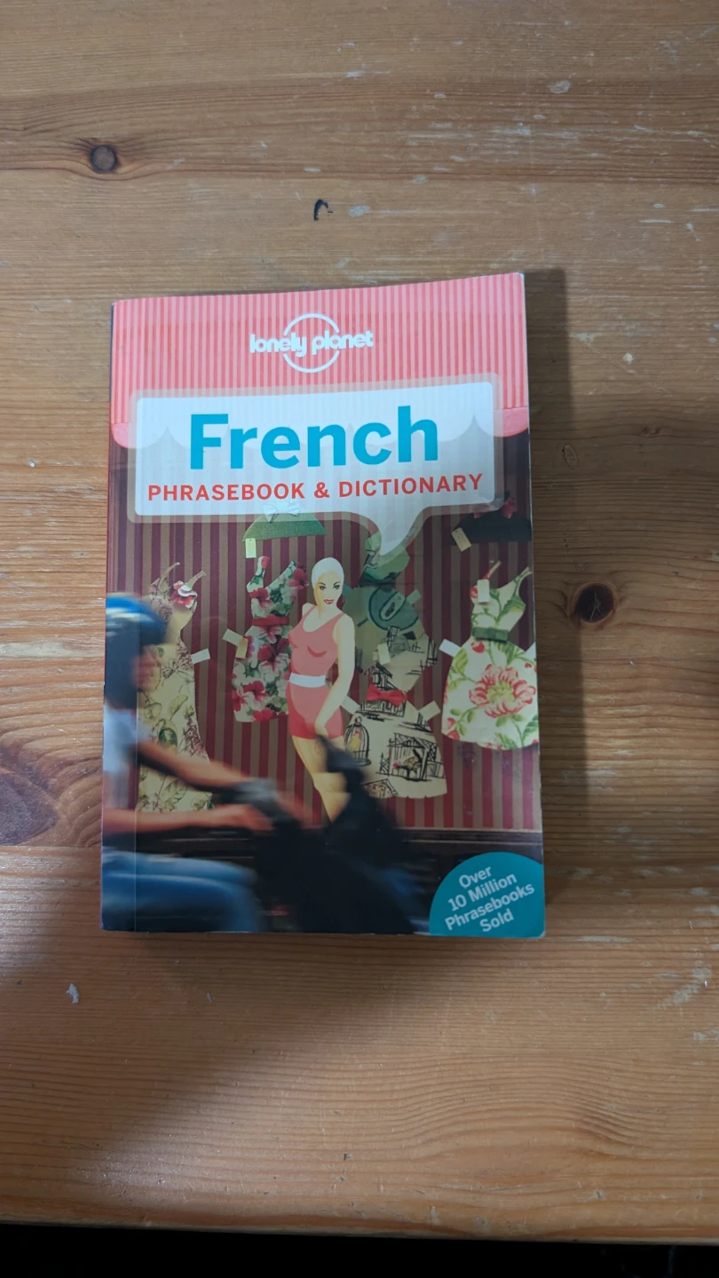 Lonely Planet French Phrasebook & Dictionary