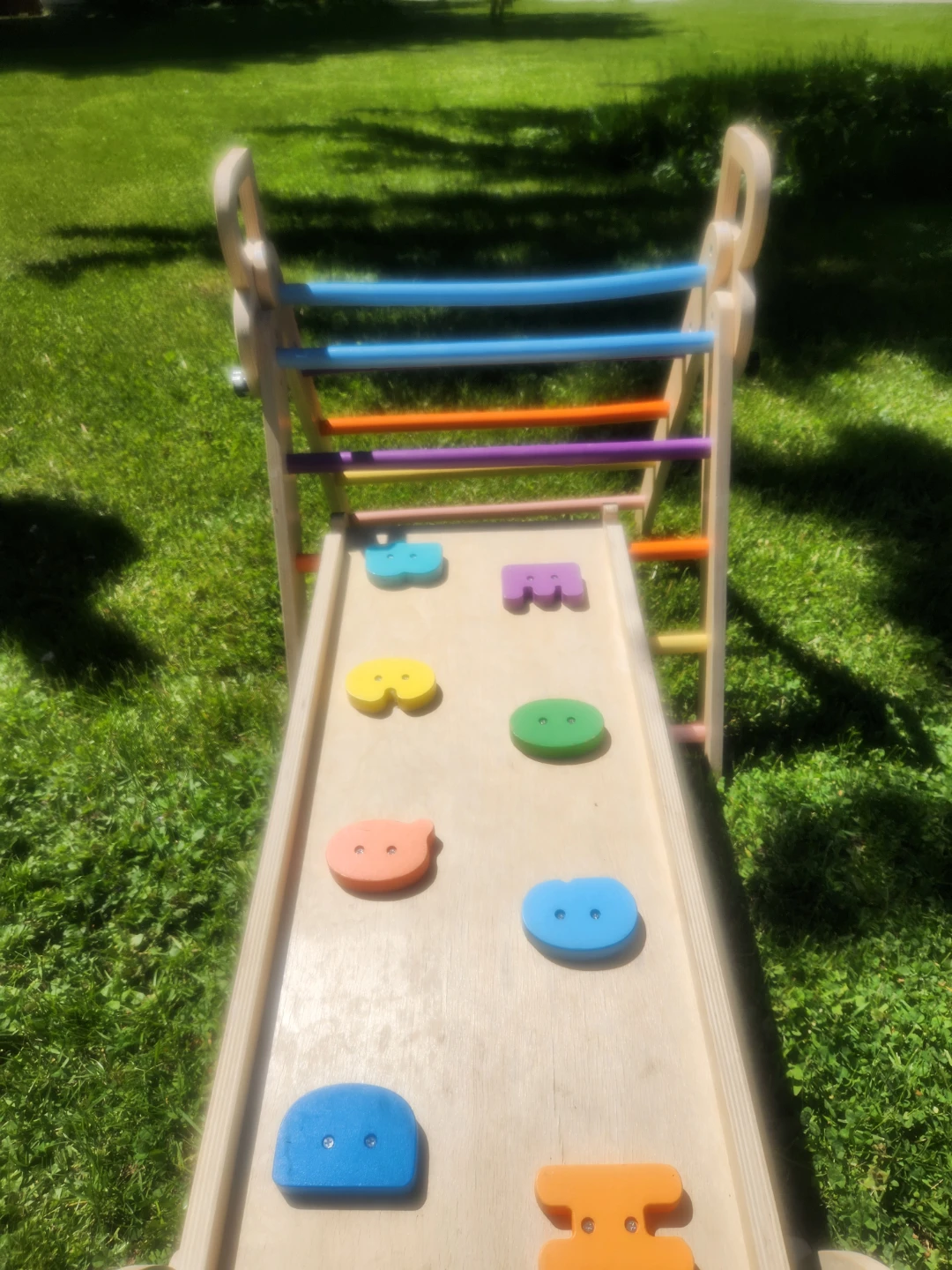 Bluewood Pikler Climber Set 2024 Kept Indoors $125 - photo 4