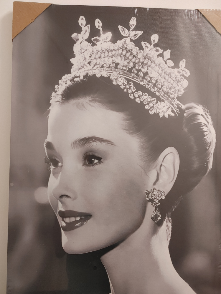 Audrey Hepburn canvas art print - photo 2