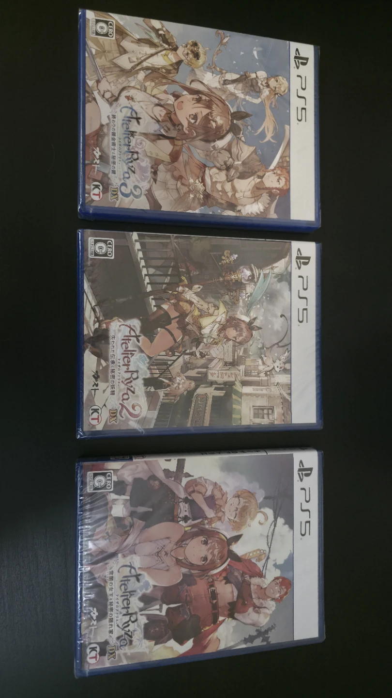 Atelier Ryza DX Trilogy PS5 Games Bundle