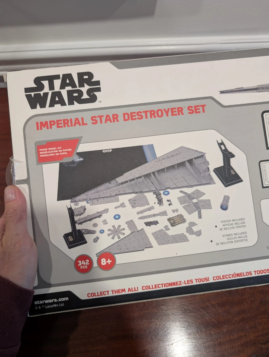 Star Wars Imperial Star Destroyer Paper Model Kit - photo 3