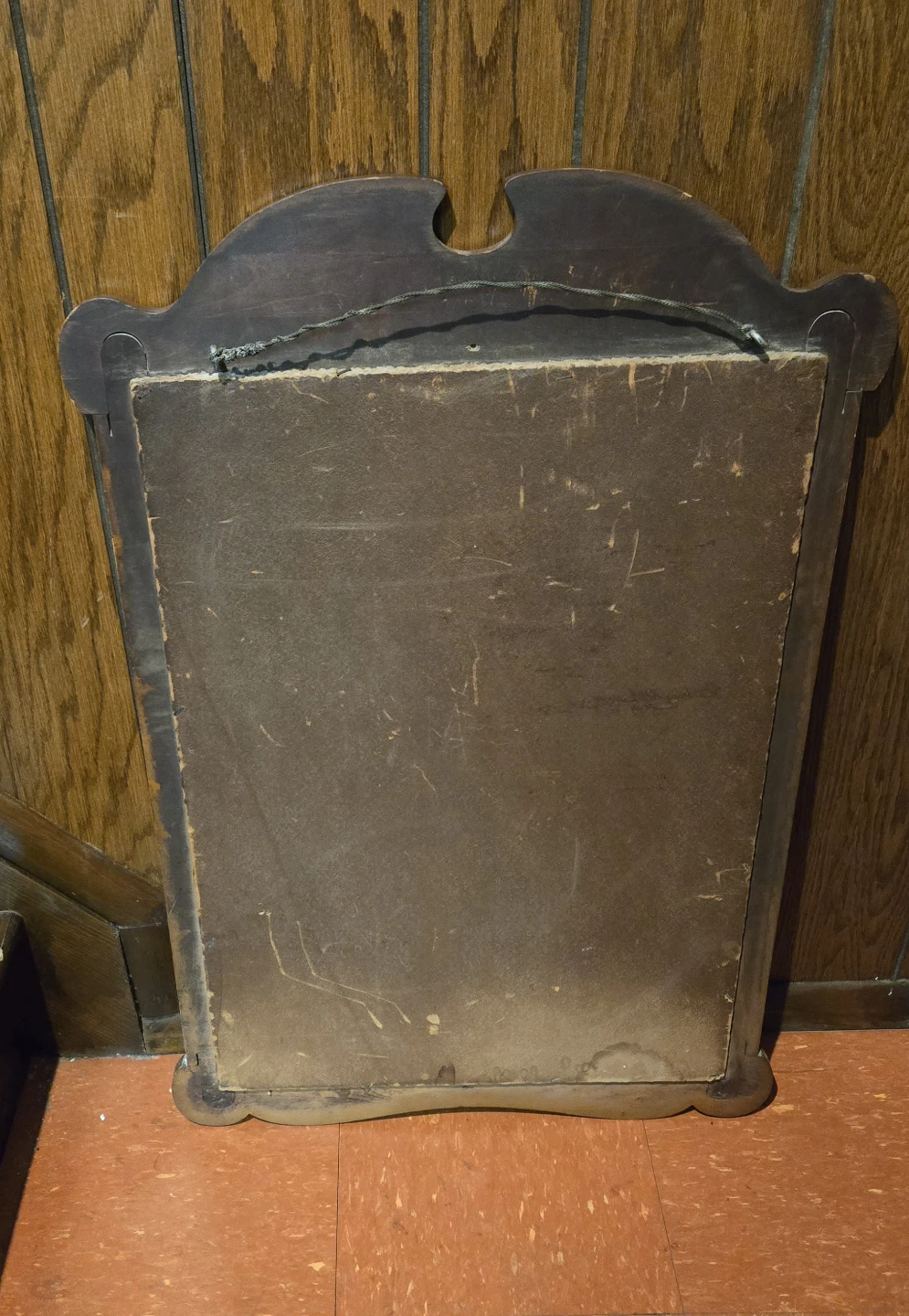 Vintage Maple Mirror & Chair - photo 4